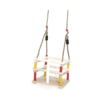 9.5 x 11.75 Wooden Baby Swing with Hanging Ropes