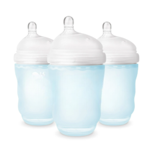 Neck Baby Bottles Best for Breast (8 Ounce 3PK, Sky)